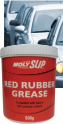 MOLYSLIP RED RUBBER GREASE摩力士红色橡胶润滑脂